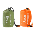 Portable Outdoor Disaster Relief Sleeping Bag Camping Sleeping Bag Warm First Aid Blanket Single-layer Aluminum Foil. 
