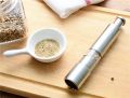 ModularTech Stainless Steel Pepper Mill Salt Mill Pepper Crusher Salt Crusher Button Press Technology Easy Processing. 