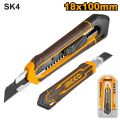 INGCO 18×100mm SNAP-OFF BLADE / KNIFE HKNS11815. 