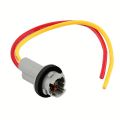2PCS Pigtail Wire Female Socket 194 168 T10 PGS Front Rear Turn Signal Light Plug.