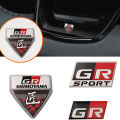 For Toyota GR Sport 3d Car Sticker Metal Labeling Emblem Badge Decals For Toyota Supra Sport Gr Sport C-Hr Rav4 Prius Auto Camry. 