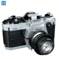 Building Blocks Creative Series, Simulation Retro SLR Polaroid Camera Micro Particle Assembly Model,. 