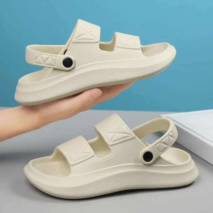 2026%20High%20Quality%20Summer%20Fashion%20Solid%20Color%20Convenient%20Men's%20Lightweight%20Slip%20on%20Casual%20Wear%20Resistant%20Large%20Size%20Sandals%20-%20Image%202