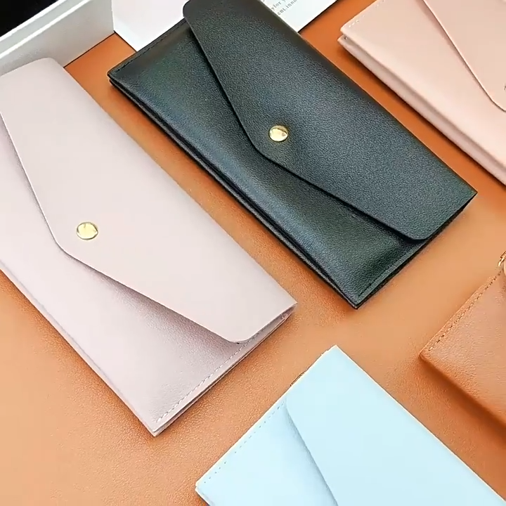 Women’s Soft Leather Long Thin Clutch Wallet & Phone Bag – Large Capacity Fashionable Wallet for Cards, Cash & Smartphone