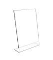 Customize Desktop QR code stand brochure stand Leaflet display stand for desktop 8"x6" Menu display. 