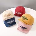 [Ready to ship] children's hats 6 months-3 years, head circumference 49 - 50 cm, embroidered baby cap ohaier. 