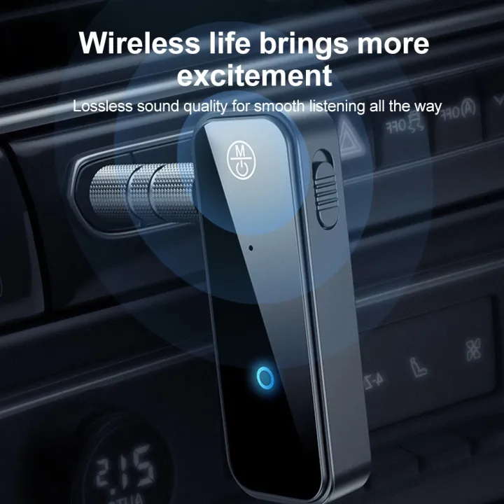 Bluetooth%20Receiver%20Transmitter%202%20IN%201%203.5MM%20AUX%20Stereo%20Wireless%20Audio%20Adapter%20Mini%20For%20Car%20TV%20PC%20Speaker%20Headphone%20Handsfree%20-%20Image%202