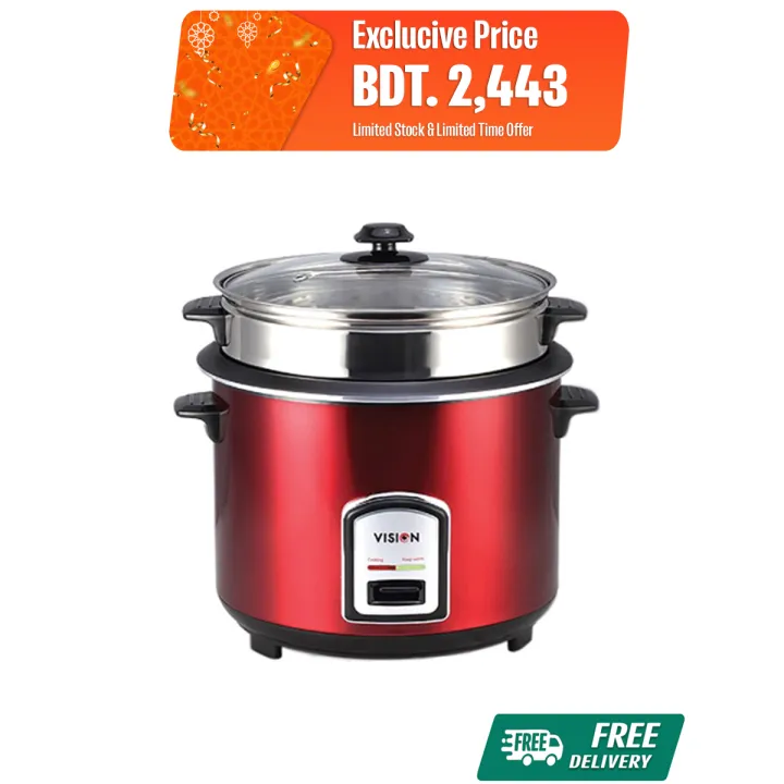 RFL%20Vision%20Rice%20Cooker%203%20L%20REL-50-05%20SS-Red-Single%20Pot-Regular%20873396%20-%20Image%202