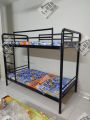 Metal Bunk Bed / Corner Less Double Storey Bed / Double Dacker Space Saving Bed. 