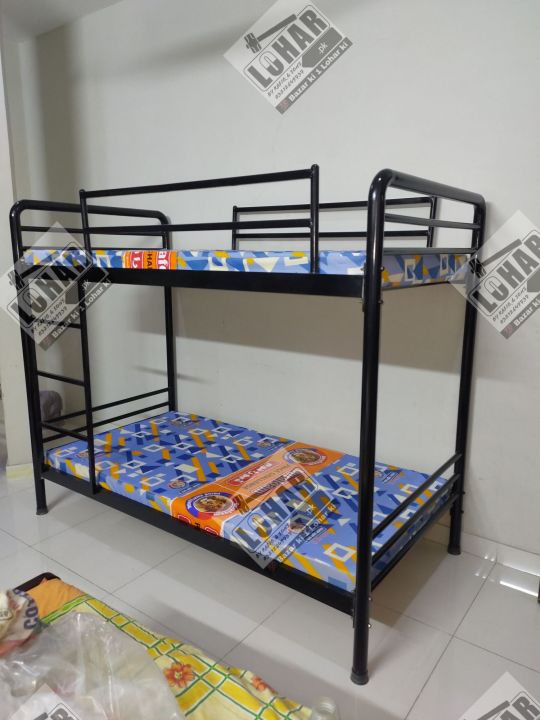 Metal%20Bunk%20Bed%20/%20Corner%20Less%20Double%20Storey%20Bed%20/%20Double%20Dacker%20Space%20Saving%20Bed%20-%20Image%202