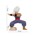 Anime Dragon Ball Gohan Beast Figure Super Saiyan White Hair Son Gohan PVC Action Figure Collection Model Toy Children Gift. 