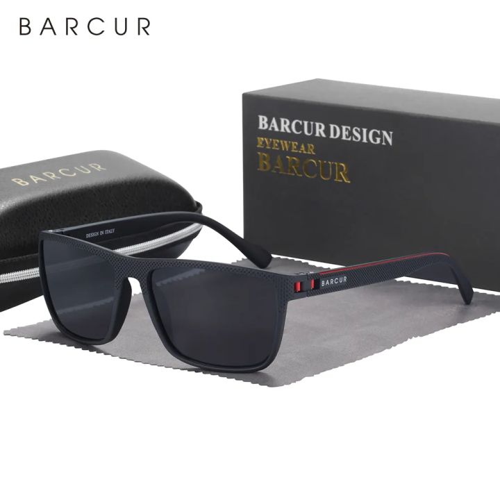 BARCUR%20Design%20TR90%20Sunglasses%20Men%20Polarized%20Light%20Weight%20Sports%20Sun%20Glasses%20Women%20Eyewear%20Accessory%20Oculos%20UVAB%20Protection%20-%20Image%207
