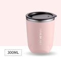 300ml Thermos Cup Men's and Women's Exquisite Portable Cup 304 Stainless Steel Simple Water Cup Office and Home Milk Coffee Cup. 