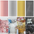 2M Birthday Party Decoration Backdrop Curtain Sequin Wedding Decor Background Baby Shower Glitter Backdrop Adult Anniversary.