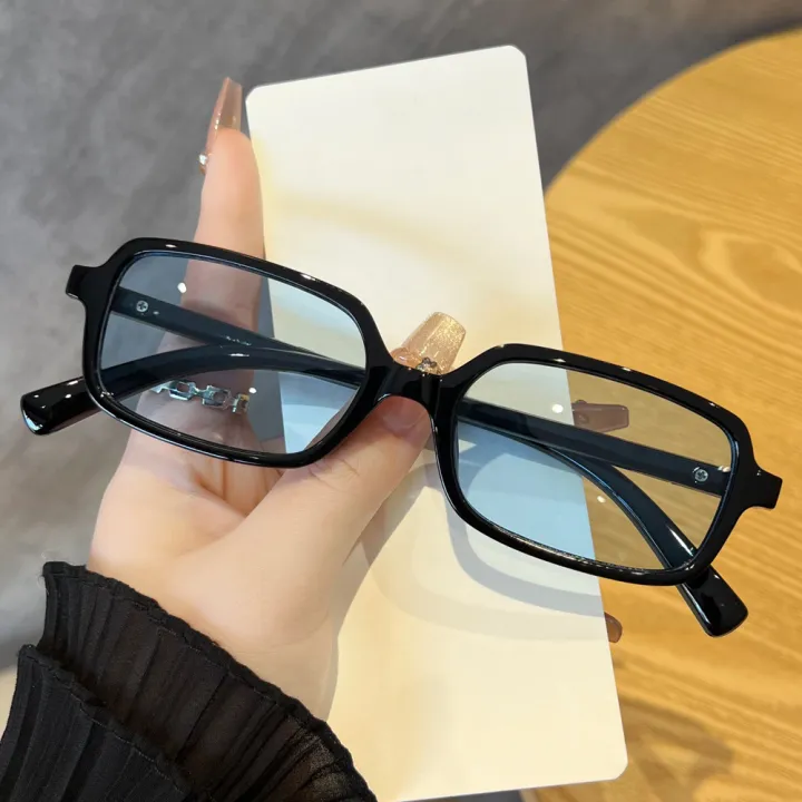 1pcs/5pcs%20Small%20Rectangular%20Sunglasses%20Women%20Retro%20Simple%20Eyeglasses%20Minimalist%20Style%20Design%20Sunshade%20UV400%20Glasses%20Unisex%20-%20Image%205