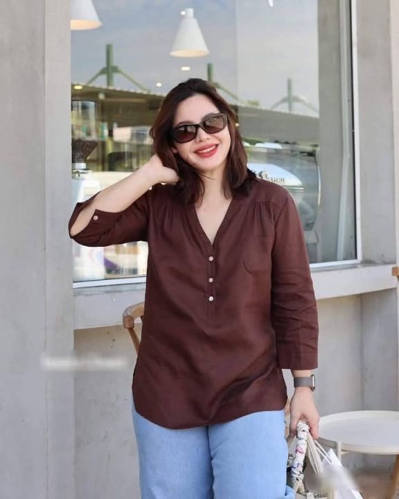 Ladies%20Casual%20Shirt%20Tops/Women's%20shirt%20tops%20-%20Image%206