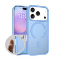 Frosted Semi-transparent Phone Case for IPhone 17, Drop-proof Case for IPhone 16, Magnetic Phone Case for IPhone 15.. 