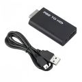 PS2 to HDMI Converter 1080P - Full HD Adapter with 3.5mm Audio Jack for PlayStation 2, Supports 480i/480p/576p &All Display Mode. 