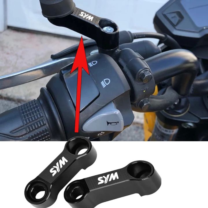 Gr4 Rear Mirror Riser 2pcs Motorcycle Rearview Mirrors Extension Riser Mirror Extender ...