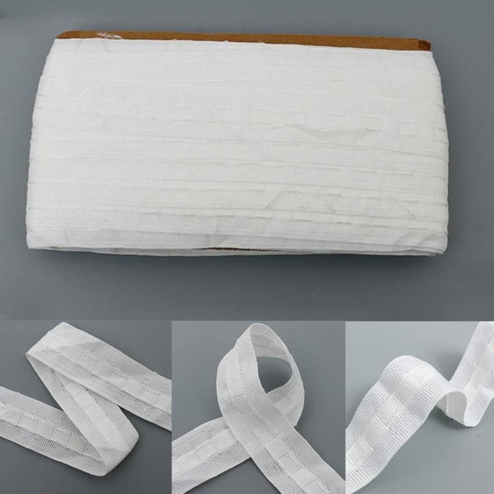 10%20meter%20Pencil%20Pleat%20Curtain%20Header%20Tape,%20Detachable%20Curtain%20Pinch%20Pleat%20tape%20for%20Curtains%20Spinning%20Cloth%20White%203cm%20Strong%20toughness%20Durable%20for%20Use/%20stip/tape%20-%20Image%207