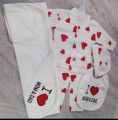Pack Of 3 Baby Rompers - Newborn Baby Inner Full Sleeves Suit - Newborn Baby Body Suits - Size newborn Multicolor. 
