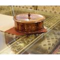 wooden hot pot in pure shisham wood by Sami furniture chiniot.high class polish. 