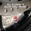Tire Valve Cover Aluminum Alloy for Keeway RKF/V Cruise/RKV/SR/TX/RKR/ 125 K Light 202 V302C RKS 150 Vieste 300 Superlight 200. 