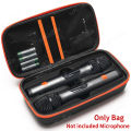 Wireless Microphone Case for PartyBox Wireless Two Microphone System Singing Karaoke Dual Mic Handheld Travel Storage Bag.