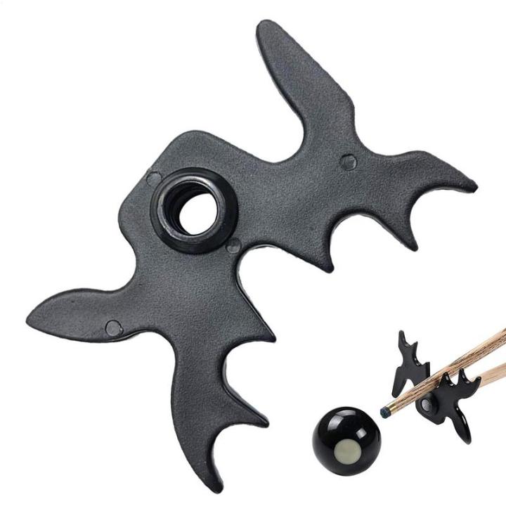 New%20Pool%20Cue%20Black%20SnookerBilliards%20Cue%20Rack%20Bridge%20Head%20Billiards%20Cross%20Antlers%20Rod%20Holder%20Accessories%20-%20Image%202
