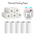 57*25MM Thermal Printing Paper for Q5 Kids Camera Instant Print M3 M5 Mini Printer Paper Replacement.