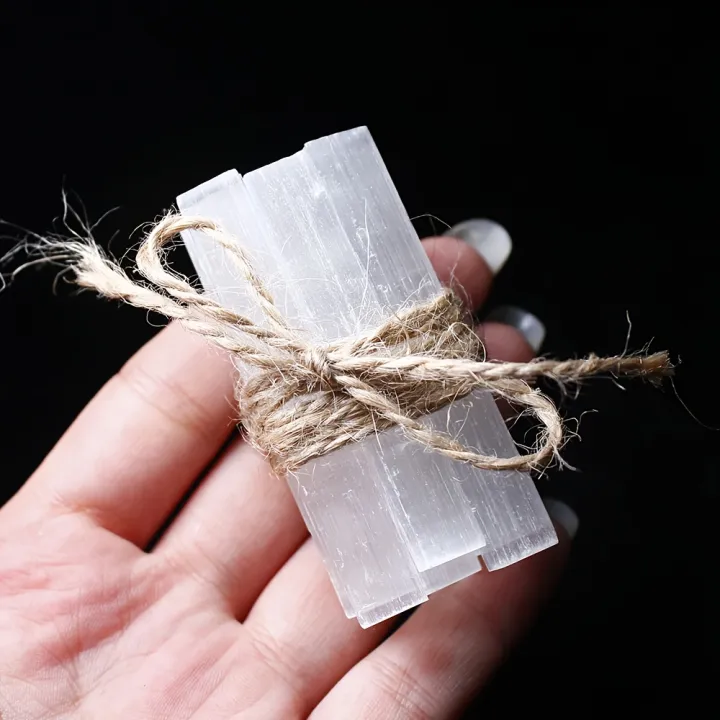 5/10/20pcs%20Selenite%20Stick%20Chips,Crystal%20Sticks,Gypsum%20Wands,White%20Gypsum%20Quartz%20Mineral%20Points%20for%20Meditation,Decorative%20Display%20home%20decoration%20item%20-%20Image%205