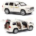 Toyota VX-R V8 Land Cruiser 1:24 XLG M923V DieCast Metal Pakistani Model Cars Collectable Alloy Luxury Toy Car 7 inch White Black die-cast vxr. 