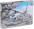 Ausini Army Guard Max War Ship Construction Toy For Kids, 402 Pieces. 