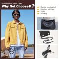 Punk Waist Chain Wallet Chain for Men Women Long Pocket Keychain with Lobster Clasps for Keys Jeans Pants Belt.
