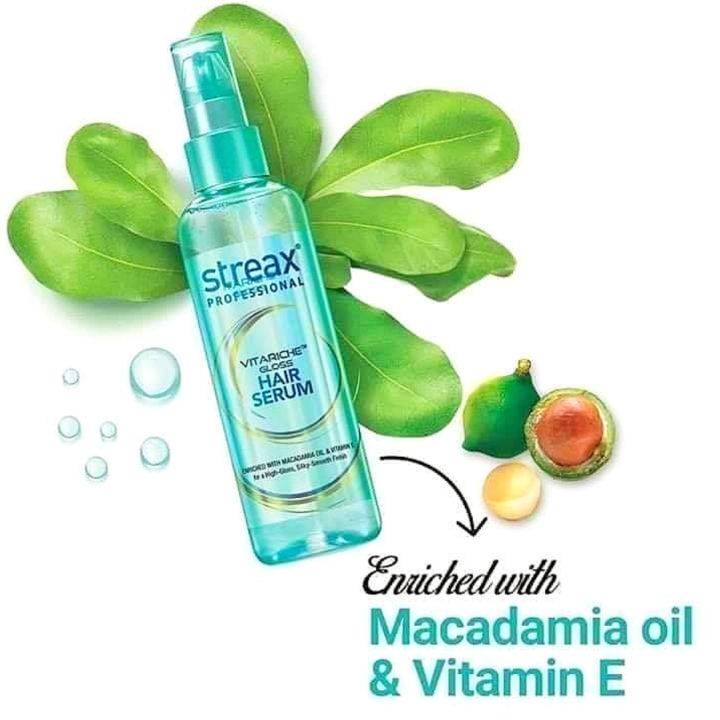 Streax Professional Vitarich Hair Serum For Thik & Long Hair & Slik Hair For Women - 115 Ml