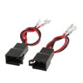 2 Pcs Car Audio Speaker Wiring Harness Adapter Connector PC2-805 for Audi for vw Etc ABS Plastic Car Audio Accessory. 