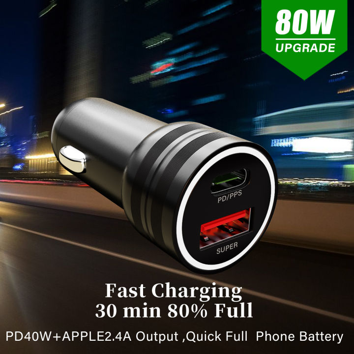 For%20%20car%20charger%20for%20iPhone%2017%2016%2015%20iPad%20AirPods%20Watch%202port%20USB%20C%20Cigarette%20Lighter%20adapter%20for%20%20S25%20%20tablet%20-%20Image%202