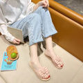 2025 New Women's Fashion Slides - Versatile Low/Medium Heel Slippers, Thick Sole Non-Slip Sandals for Indoor & Outdoor Wear. 