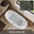 Bath Tub and Shower Mats Non Slip Bath Mat, Non Slip 40 x 16 Inch Extra Large Bathtub Mat, Machine Washable Bathmat with Drain. 