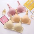 No Trace Maternity Nursing Bra for Pregnant Women Underwear Breastfeeding Bra Front Button Thin Soutien Gorge Lactancia Femme. 