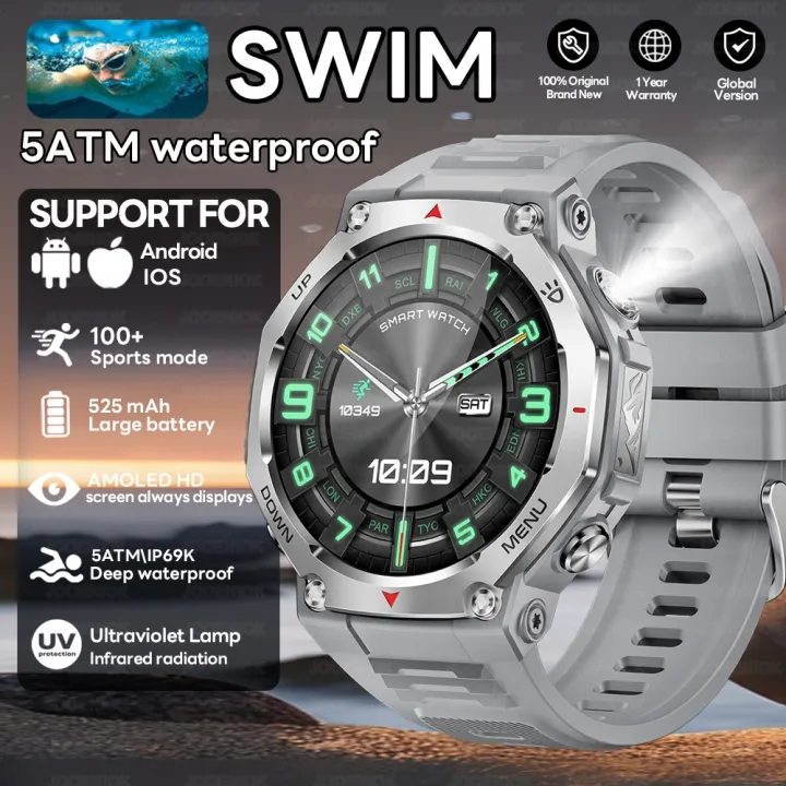 2026%20New%20T-Rex%203%20%20Outdoor%20Smart%20Watch%20Men%201.43-inch%20AMOLED%20Display%2010ATM%20Waterproof%20525mAh%20Battery%20%20Smartwatch%20Man%20-%20Image%207