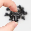 10/20/50pcs 8mm Diameter 8mm Black Vehicle Car Bumper Door Panel Fender Liner Clips Retainer Plastic Auto Fasteners Rivets Clips. 