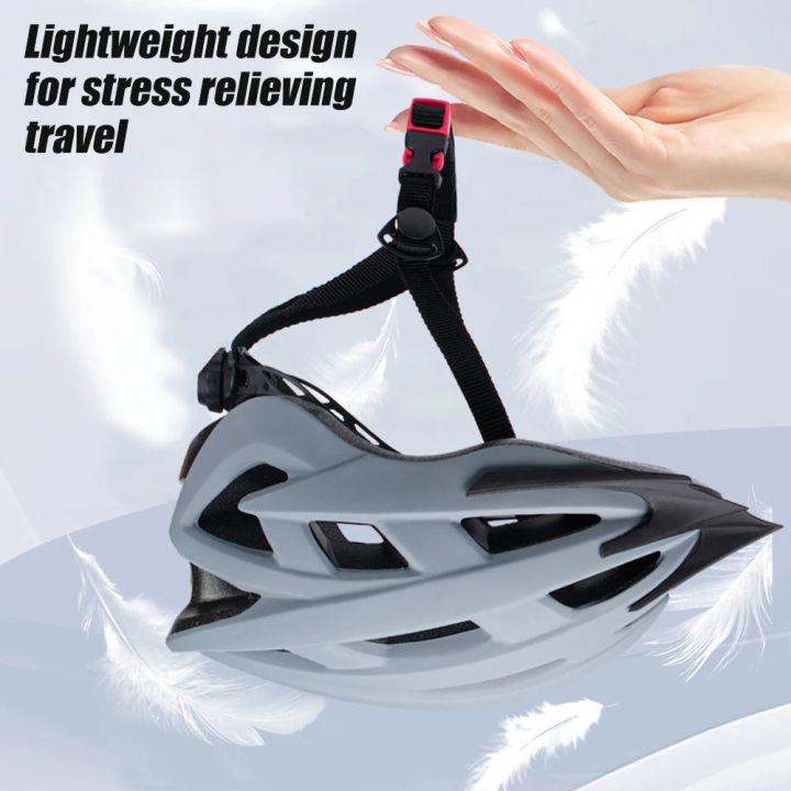 Bike%20Helmet%20for%20Adult%20Men%20Women%20with%20Suggested%20Fit%2058-62cm,%20Lightweight%20with%20Adjustable%20Side%20and%20Chin%20Strap,%20Bike%20Accessories%20-%20Image%205