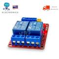 2 Channel relay module, 12V,24v relay module, available in Thailand. 