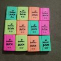 eraser book pack of 12,book desighn eraser, stationery eraser. 