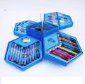 Big Colors Box Color Pencil, Crayons, Water Colour, Sketch Pens Set 46 Pcs In One Box. 