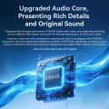 KBEAR Luma TC06 DAC Earphone Amplifier USBC DAC to 3.5mm and 4.4mm 384kHz/32bit PEQ Tuning, In-Line Control. 