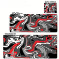 XXL Liquid Design Mouse Pad 50x100cm, Black White Strata Pattern, Non-Slip  Gaming Desk Mat for Esports Gamers Keyboard. 