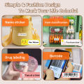 Marklife P15 Thermal Label Printer Similar as D11 D110 D101 Labeling Machine Wireless Bluetooth Label Maker With Label Sticker. 