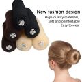 Hair Bun Maker Donut Hair Styling Tools Magic Roll Foam Sponge Easy Big Ring Women Hair Accessories for Girls Hairstyle. 